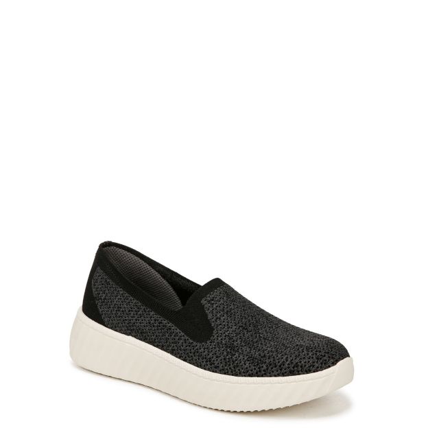 Black Heathered Knit