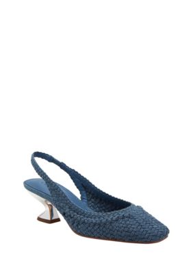 Women's The Laterr Woven Sling Back Heels