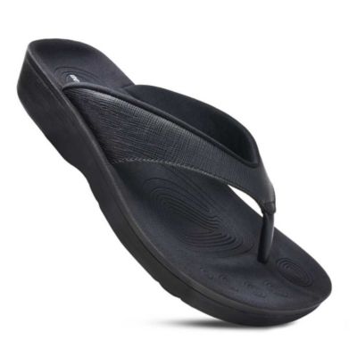 Matt Gloss Women's Orthotic Comfortable Flip-Flops Sandal