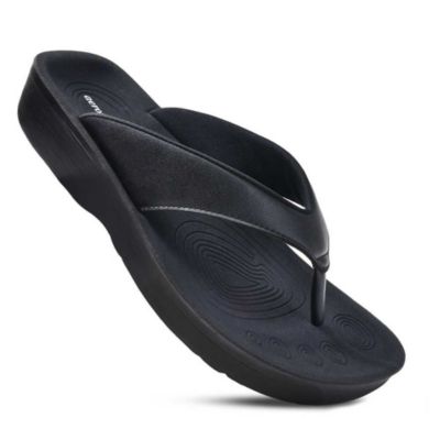 Pearly Fume Women's Orthotic Comfortable Flip-Flops Sandal