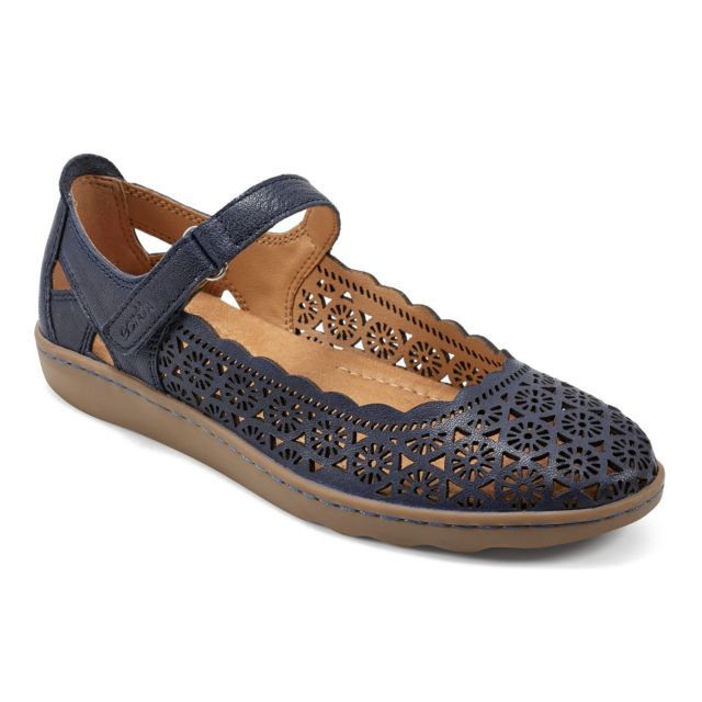 Navy Leather