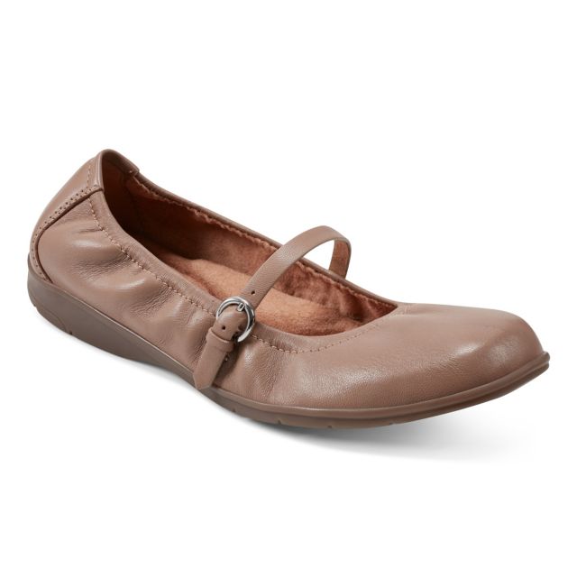 Taupe Leather