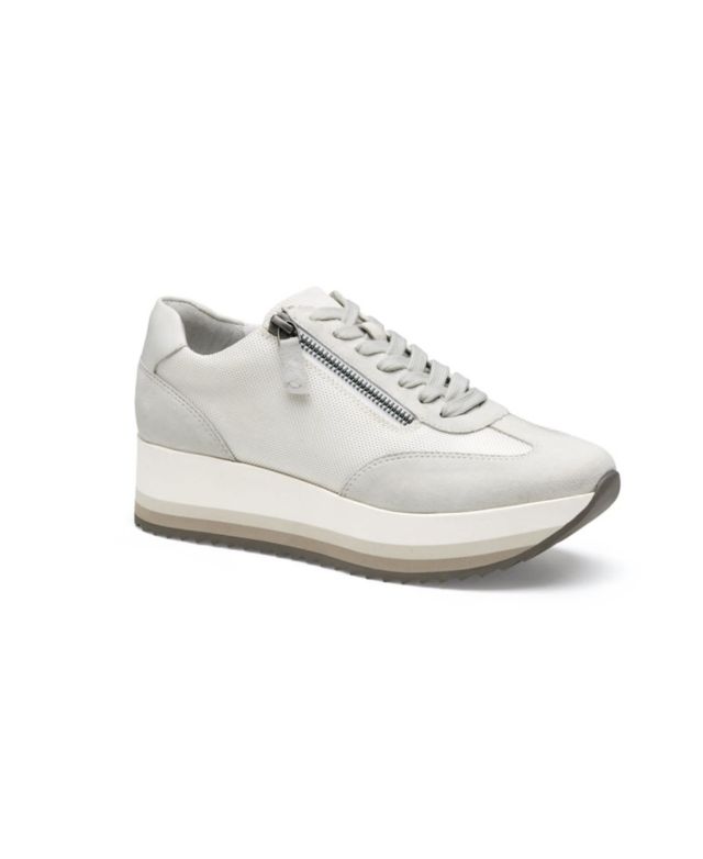 White Nylon/Kid Suede