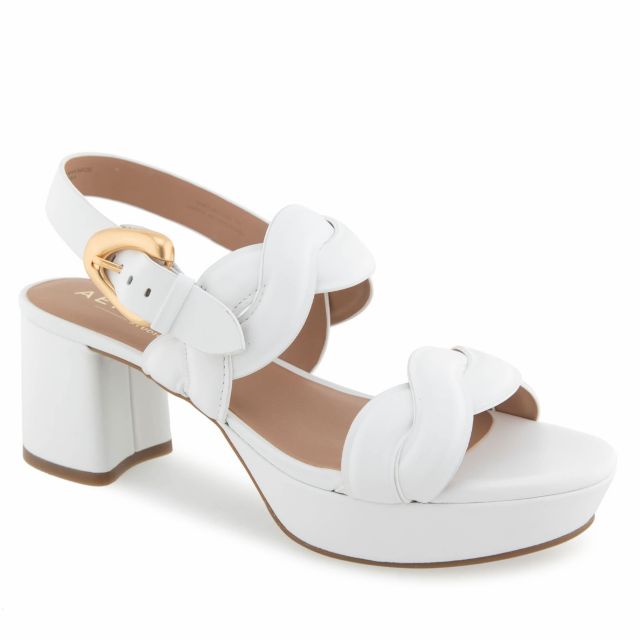 Bright White Leather
