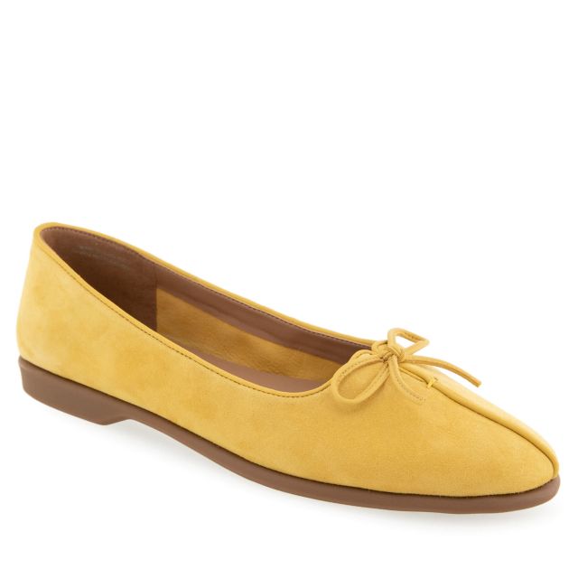 Yellow Freesia Suede