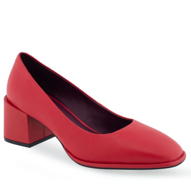 Racing Red Leather