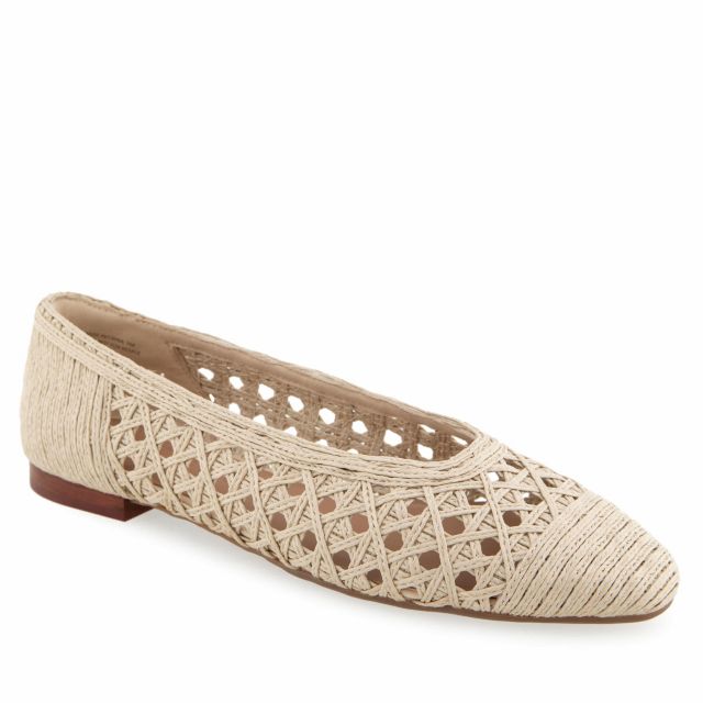 Natural Embroidered Raffia