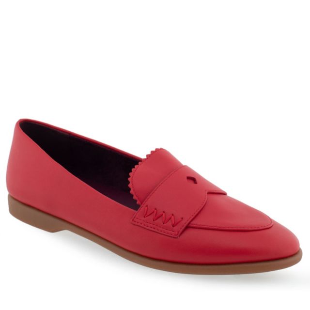 Racing Red Leather