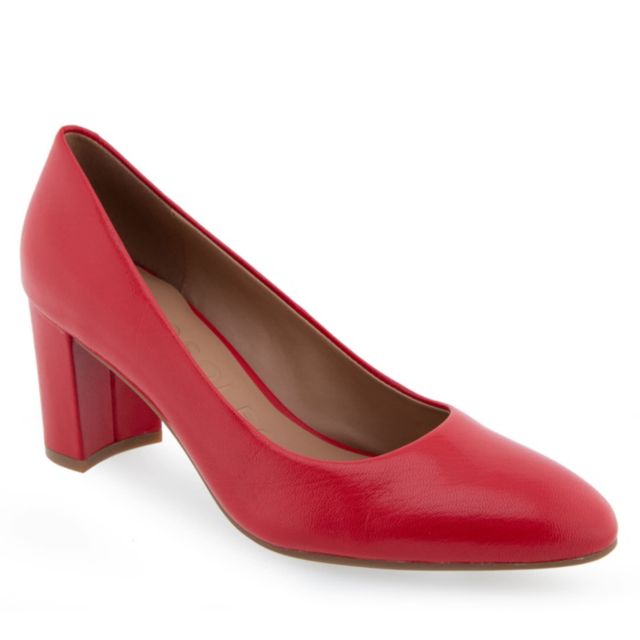 Racing Red Leather