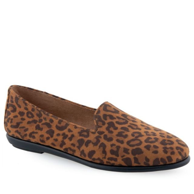 Leopard Fab Suede