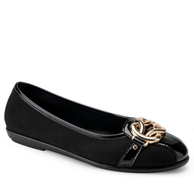 Black Faux Suede