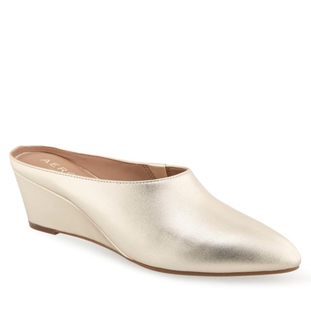 Gold Metallic Leather