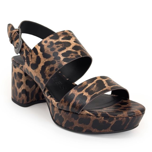 Tobacco Multi Leopard Faux Leather