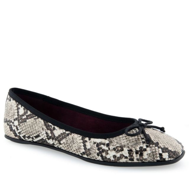 Natural Printed Snake Pu