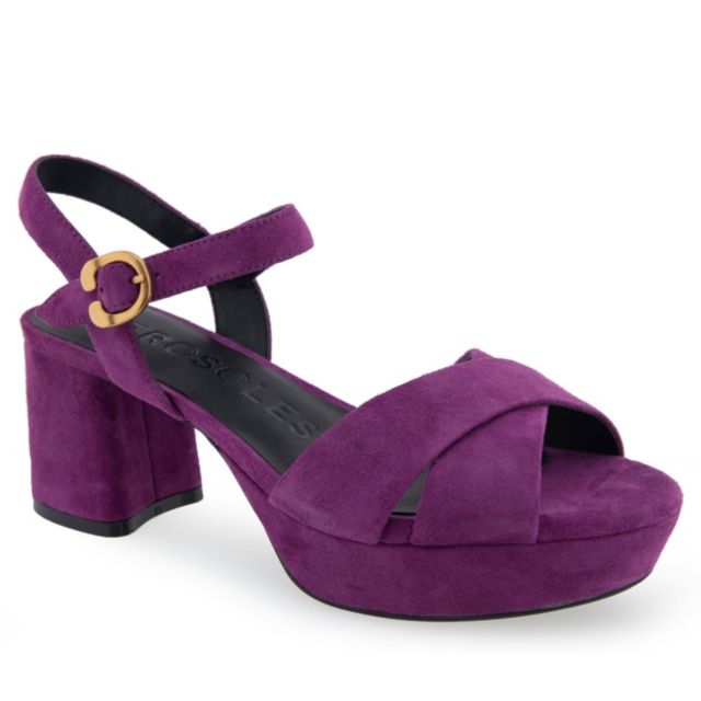 Dark Purple Suede