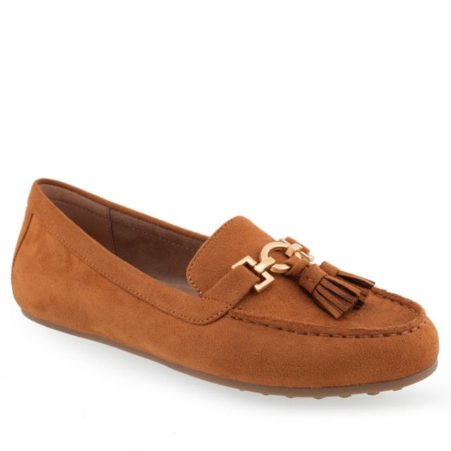 Tan Faux Suede