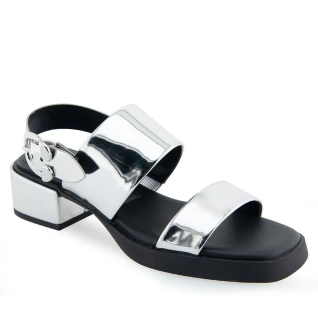 Silver Mirror Metallic Pu