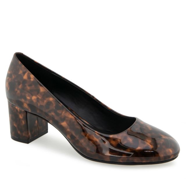 Java Multi Tortoise Patent Faux Leather