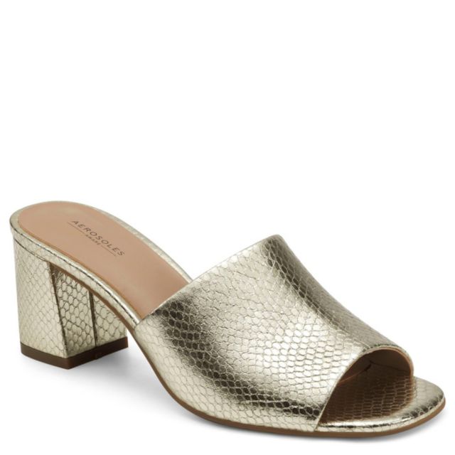 Gold Snake Embossed PU