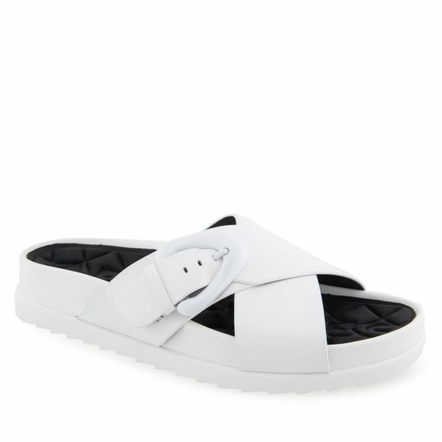Bright White Leather