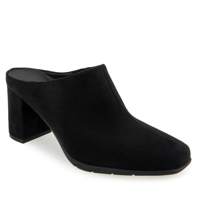 Black Faux Suede