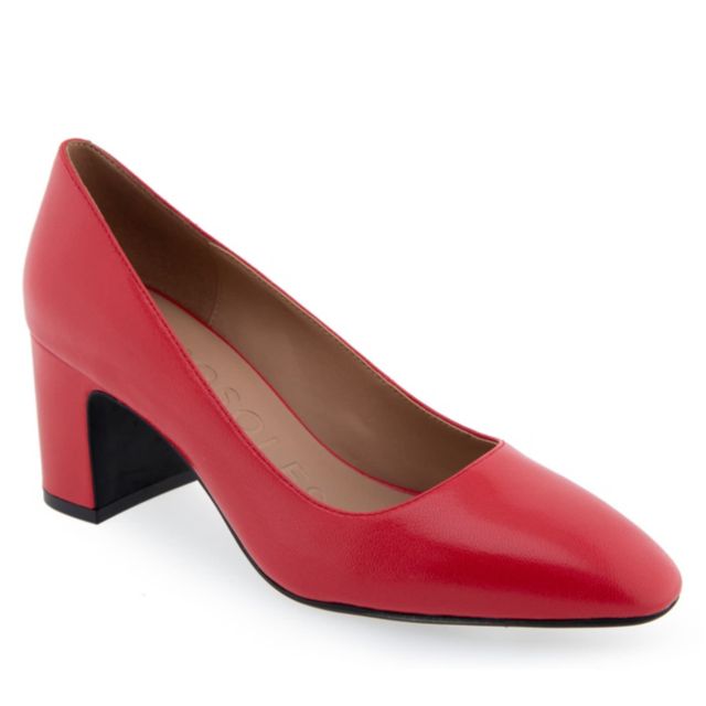 Racing Red Leather
