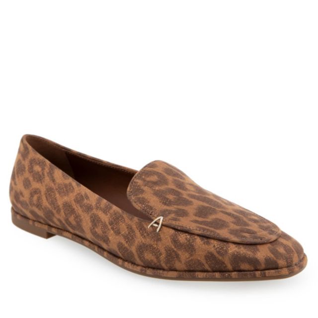 Leopard Metallic Faux Suede