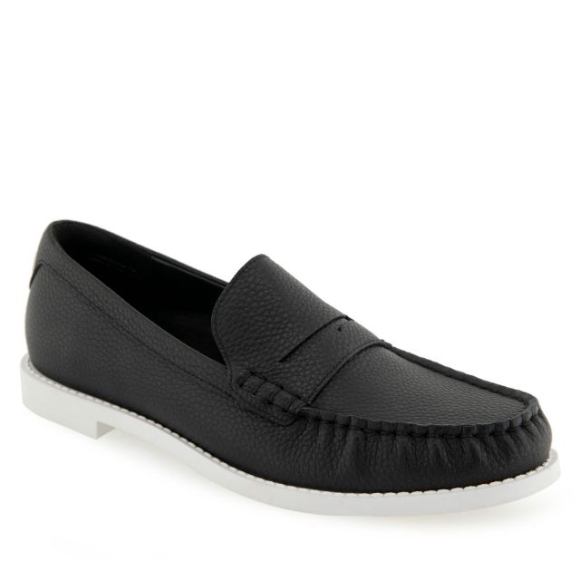 Black Pebbled Leather