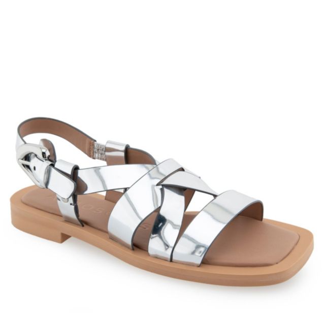 Silver Mirror Metallic Pu