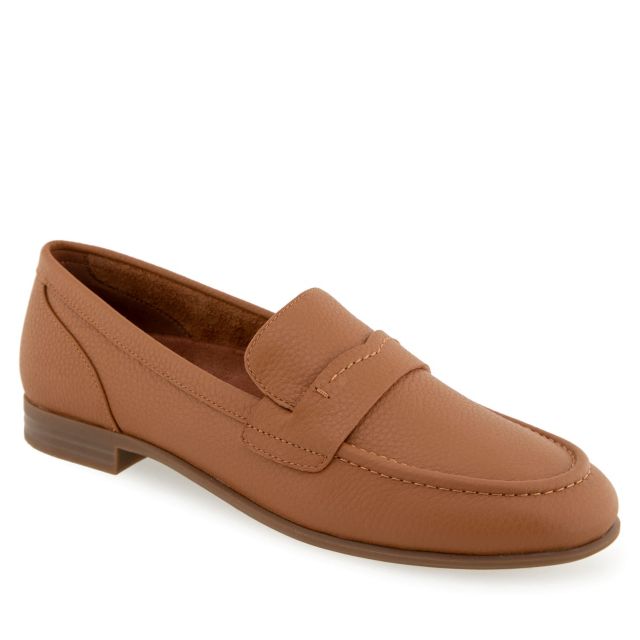 Tan Pebbled Leather