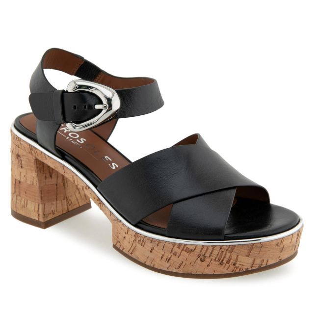 Black Burnished Leather