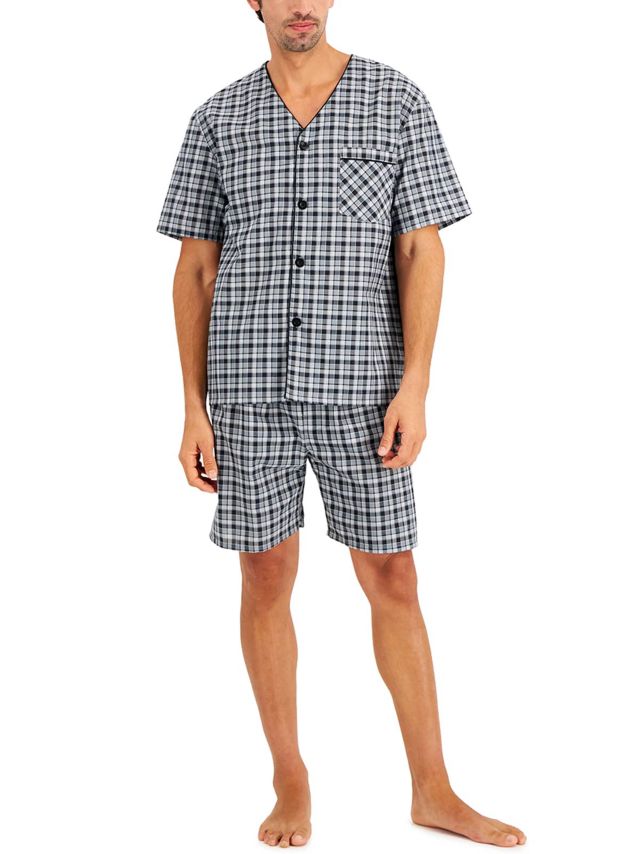 Grey Black Plaid
