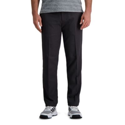 Haggar Cool Right Performance Flex Straight Fit Flat Front Pants