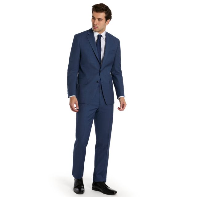 Light Blue Sharkskin