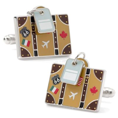 Traveler Suitcase Cufflinks