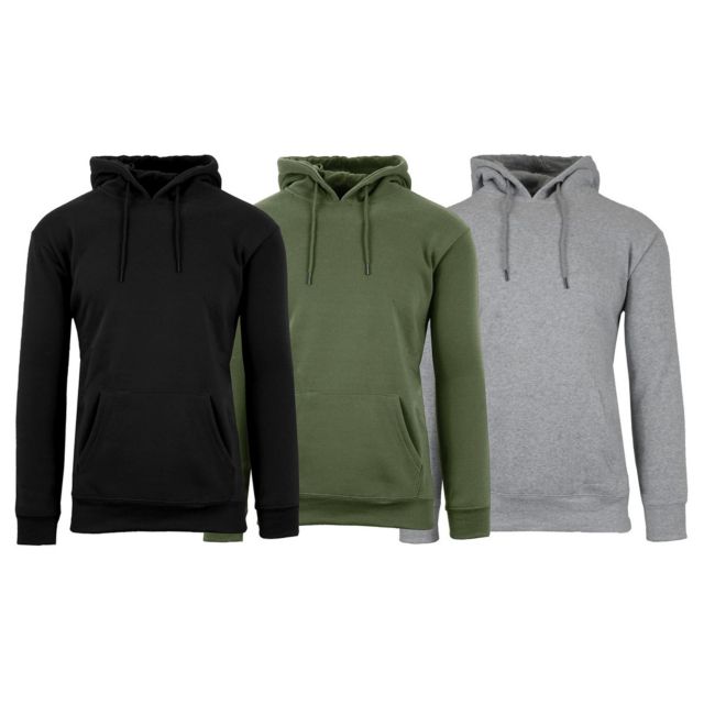 Black-Olive-Heather Grey