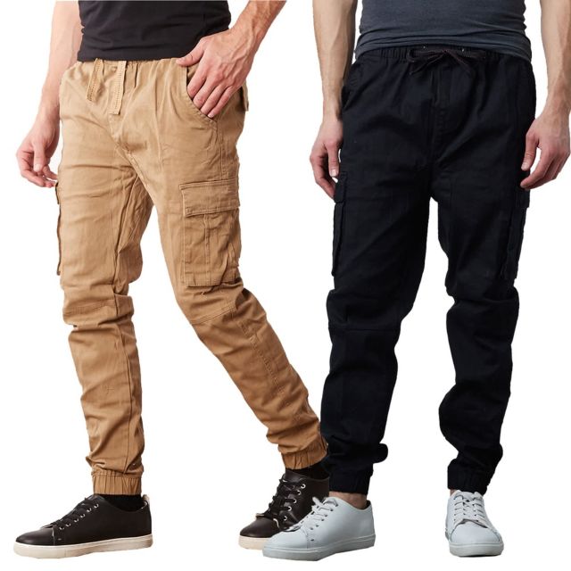 Black - Dark Khaki