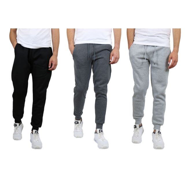 Black and Charcoal and Heather Grey