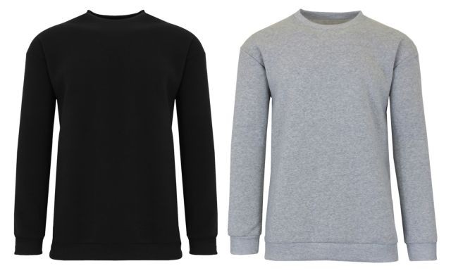 Black & Heather Grey