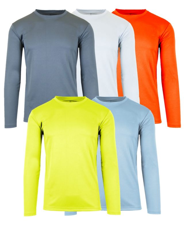 Charcoal-White-Neon Orange-Neon Green-Light Blue