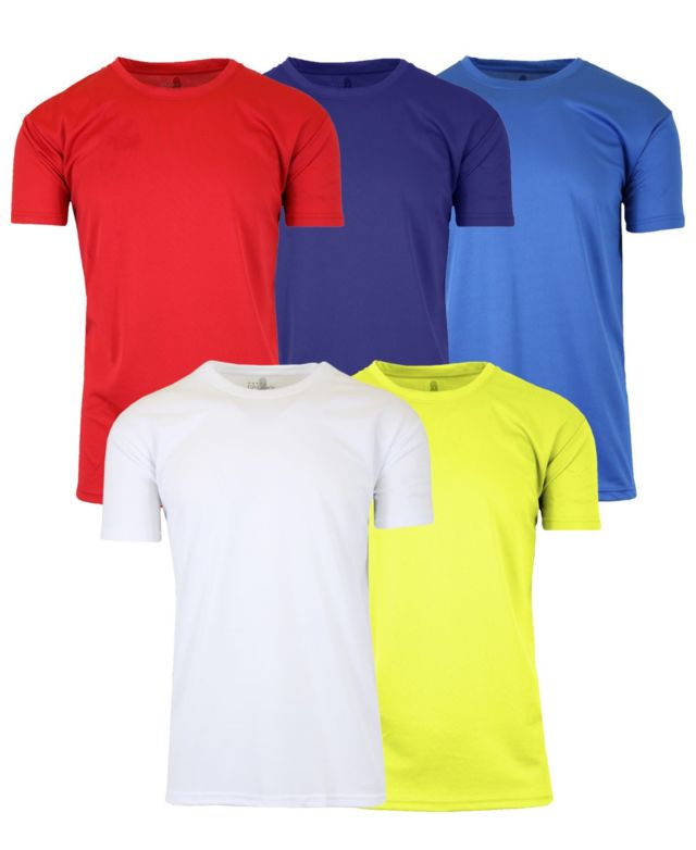 Red-Navy-Medium Blue-White-Neon Green