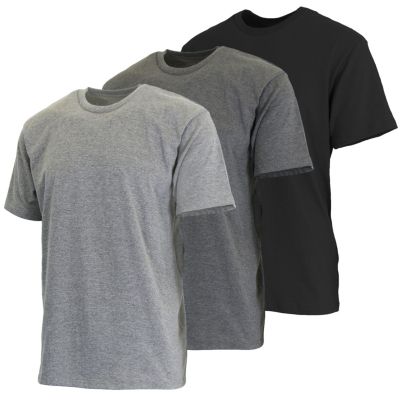 Pack Men's Short Sleeve Crew Neck Classic Tee