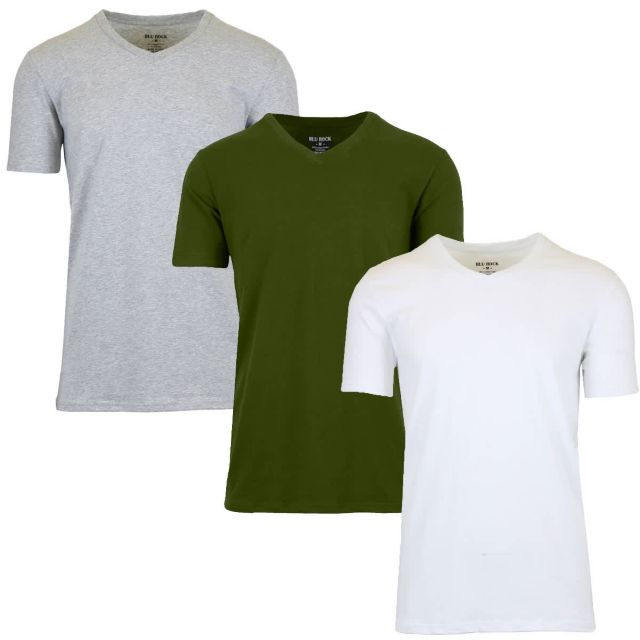 Heather Grey-Olive-White