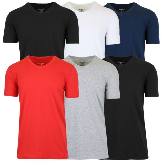 Black-Black-Heather Grey-Navy-Red-White
