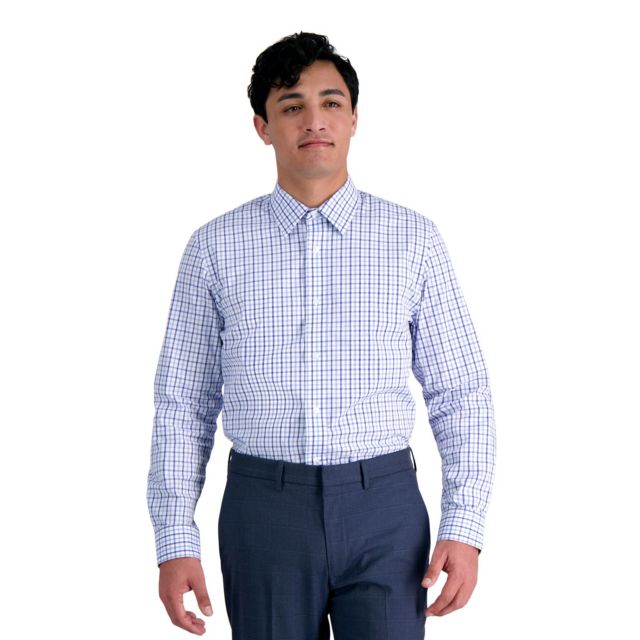 Tonal Blue Check