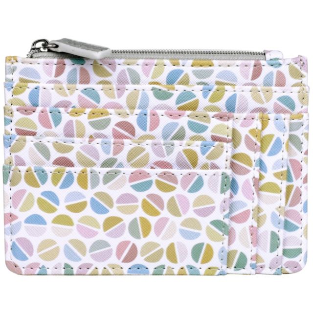 Split Polka Dot Silver