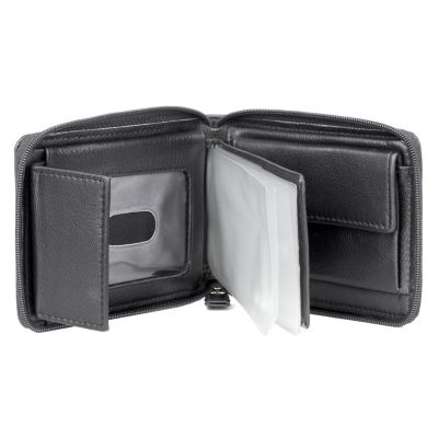 Emblem Zip-Around Billfold