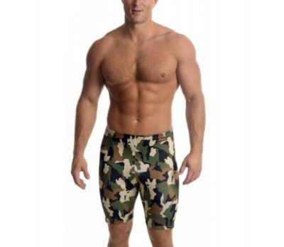 Men Camo Print Shorts