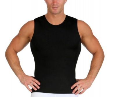 Men Compression Sleeveless Crewneck