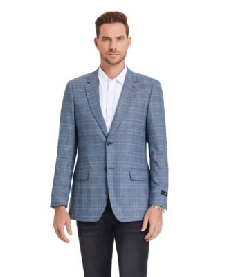 Glen Plaid Slim Fit Jacket